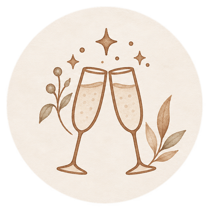 Icono celebración Boho