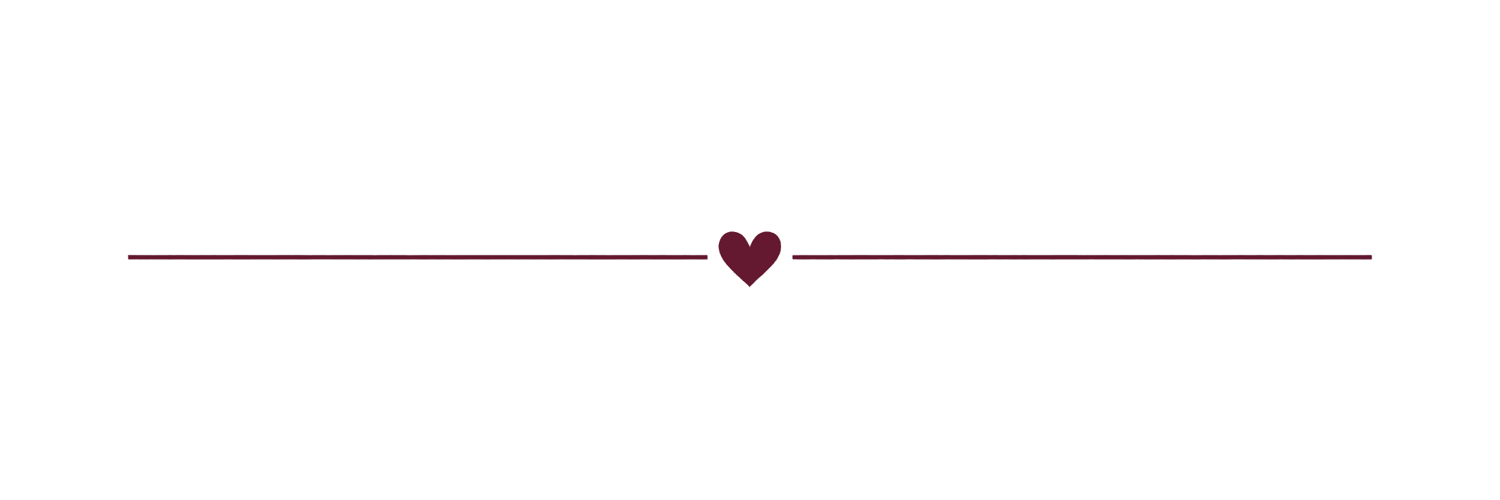 Separador corazón